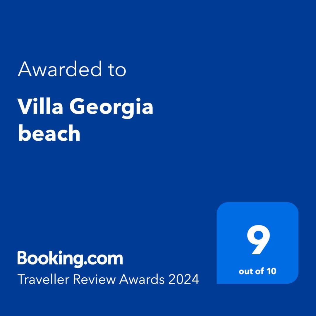 Villa Georgia Beach ネオス・マルマラス エクステリア 写真