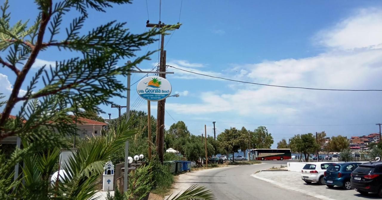 Villa Georgia Beach ネオス・マルマラス エクステリア 写真